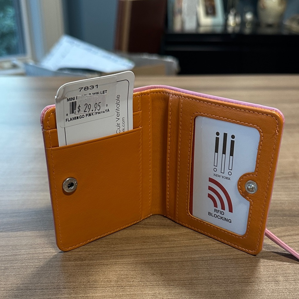 New York & Company Orange Wallet